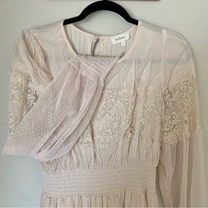 Beautiful Böhme off white lace dress
